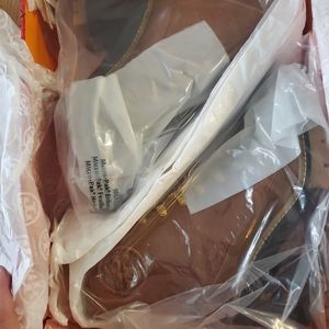 Tory Burch Miller 95mm Lug Sole Bootie, toasted caramel,  leather,  New